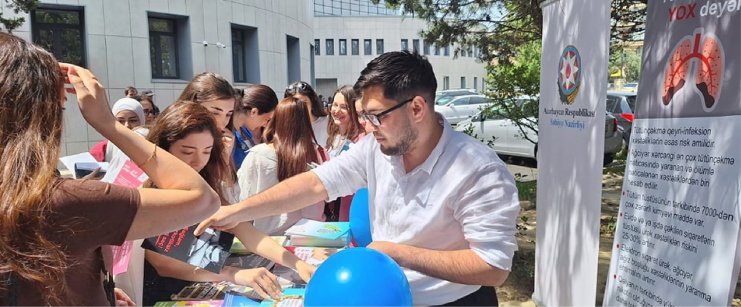 Zərərli vərdişlərə qarşı maarifləndirici aksiya keçirilib
