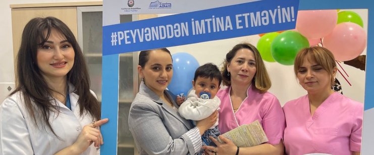 Xətai rayonu 2 saylı uşaq poliklinikasında Ümumdünya İmmunlaşdırma Həftəsi çərçivəsində tədbirlər təşkil olunub