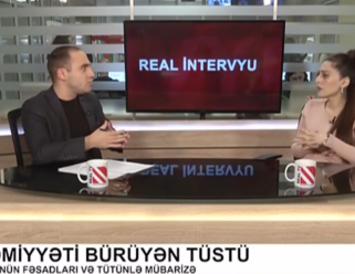 Tütünün fəsadları və tütünlə mübarizə, Real TV